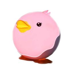 Night Light for Kids Chick Shape Night Lamp for Baby Feeding Pink