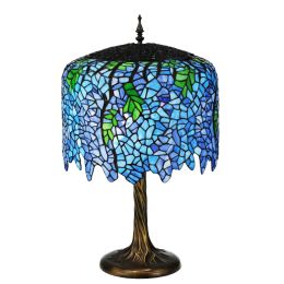 Meyda 28"H Tiffany Wisteria Table Lamp
