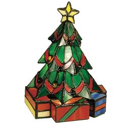 Meyda 9"H Christmas Tree Accent Lamp